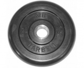 Диск обрезиненный barbell mb (металлическая втулка) 2.5 кг / диаметр 51 мм